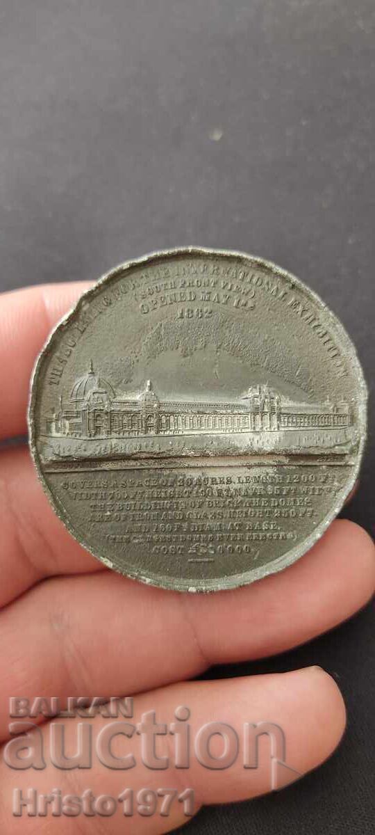 Medalie Expoziția de la Londra 1862 cu preț € 35.00 | 68.45 BGN