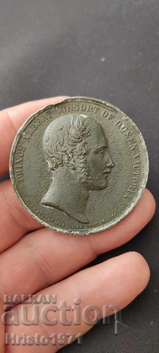 Medalie Expoziția de la Londra 1862