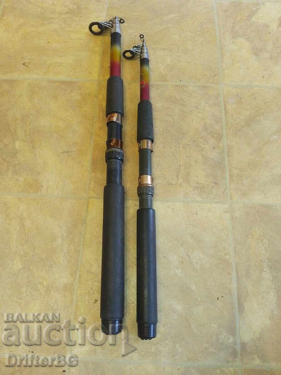 Fishing rod, Set of quality DAM fishing rods 2.40m and 3.00m (10-30g)