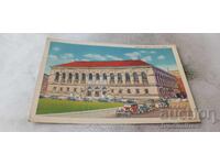Postcard Boston, Massachusetts Public Library