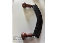 Cuțit balansoar franțuzesc vechi pentru tocat ACIER FONDU