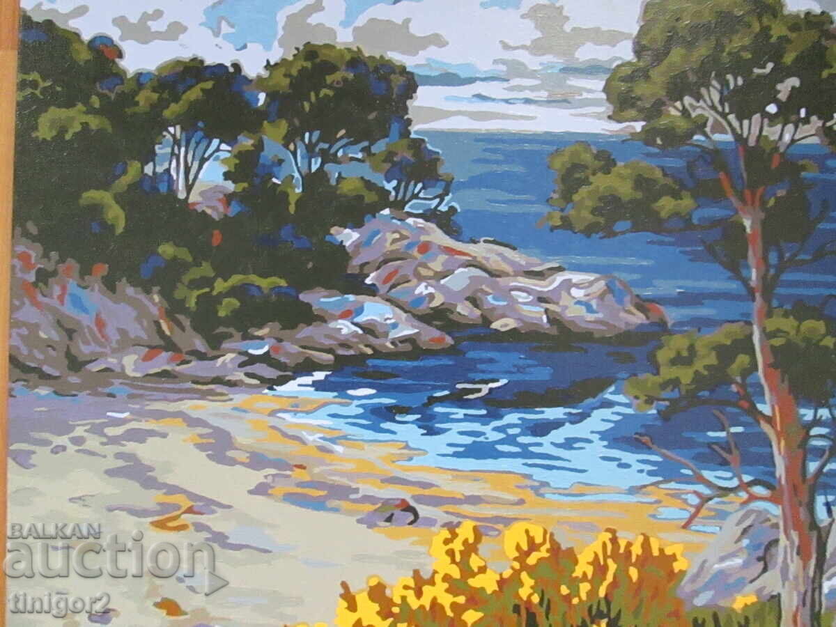 Ελαιογραφία σε καμβά, τοπίο, 50x40εκ με τιμή € 37.00 | 72.37 BGN