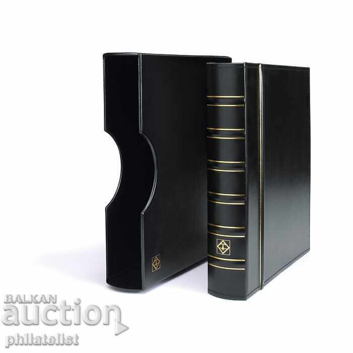 Livrarea Album de lux Leuchtturm Grande Classic cu casetă A4, verde /c