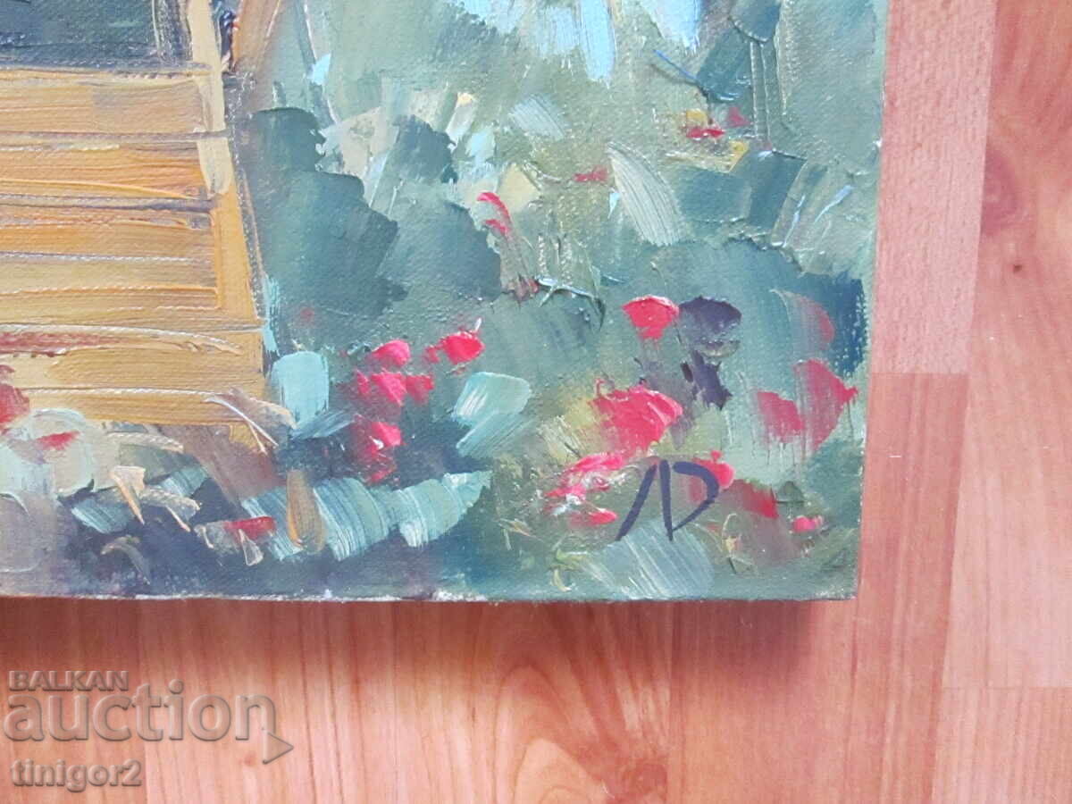 Tablou de maestru, ulei pe pânză, semnătură L. Doychev cu preț € 59.00 | 115.39 BGN