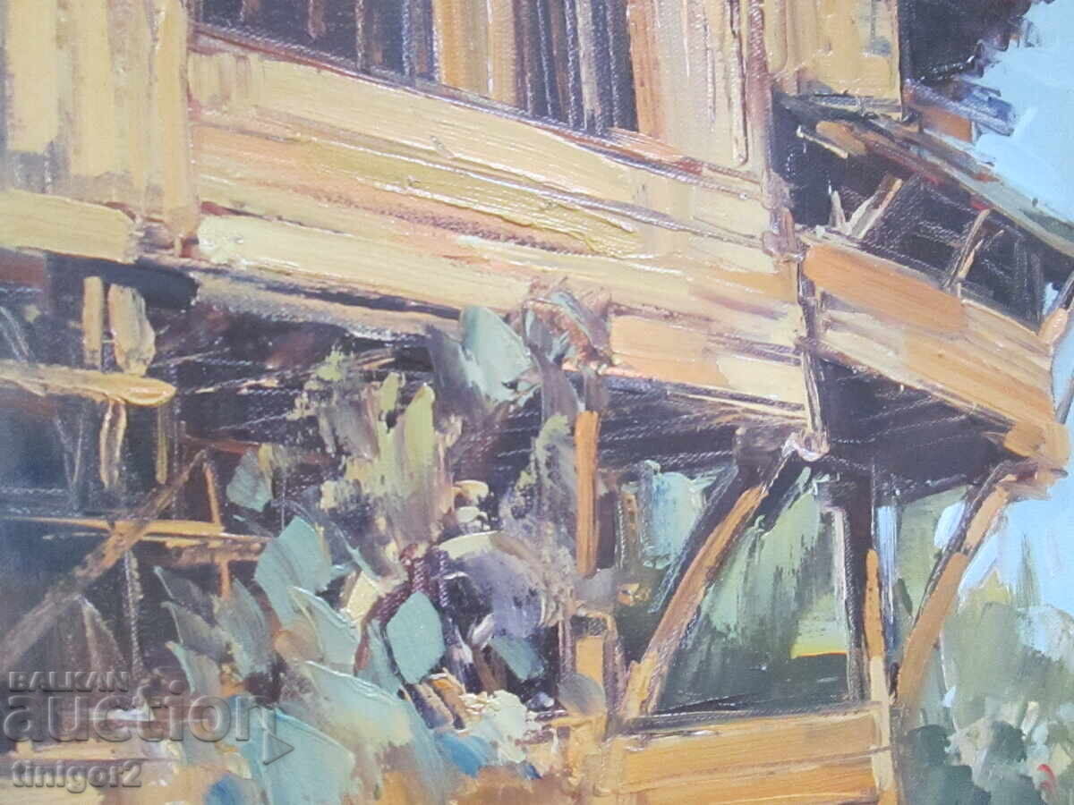 Tablou de maestru, ulei pe pânză, semnătură L. Doychev - 5