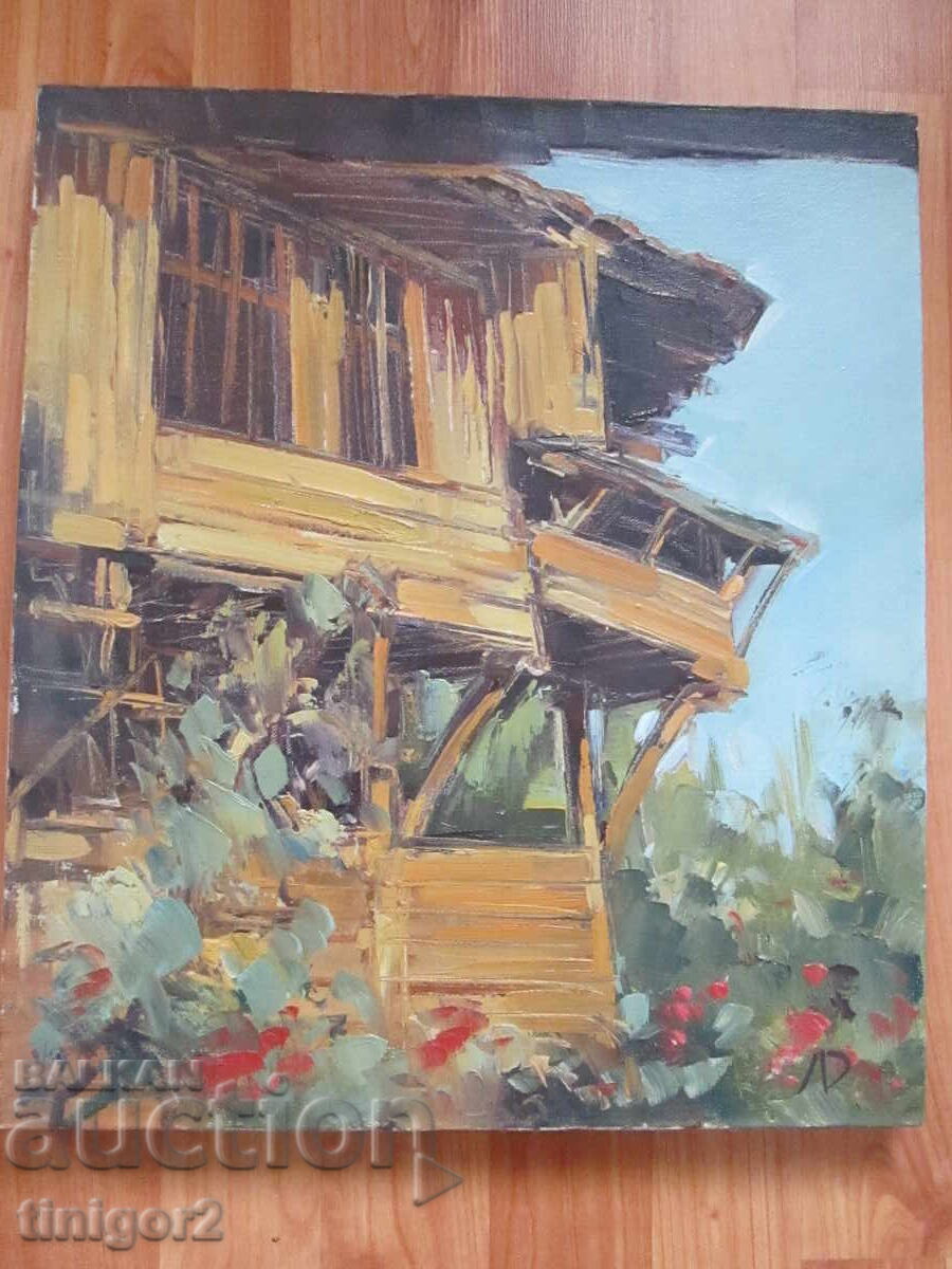 Tablou de maestru, ulei pe pânză, semnătură L. Doychev - 7