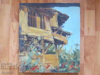 Tablou de maestru, ulei pe pânză, semnătură L. Doychev
