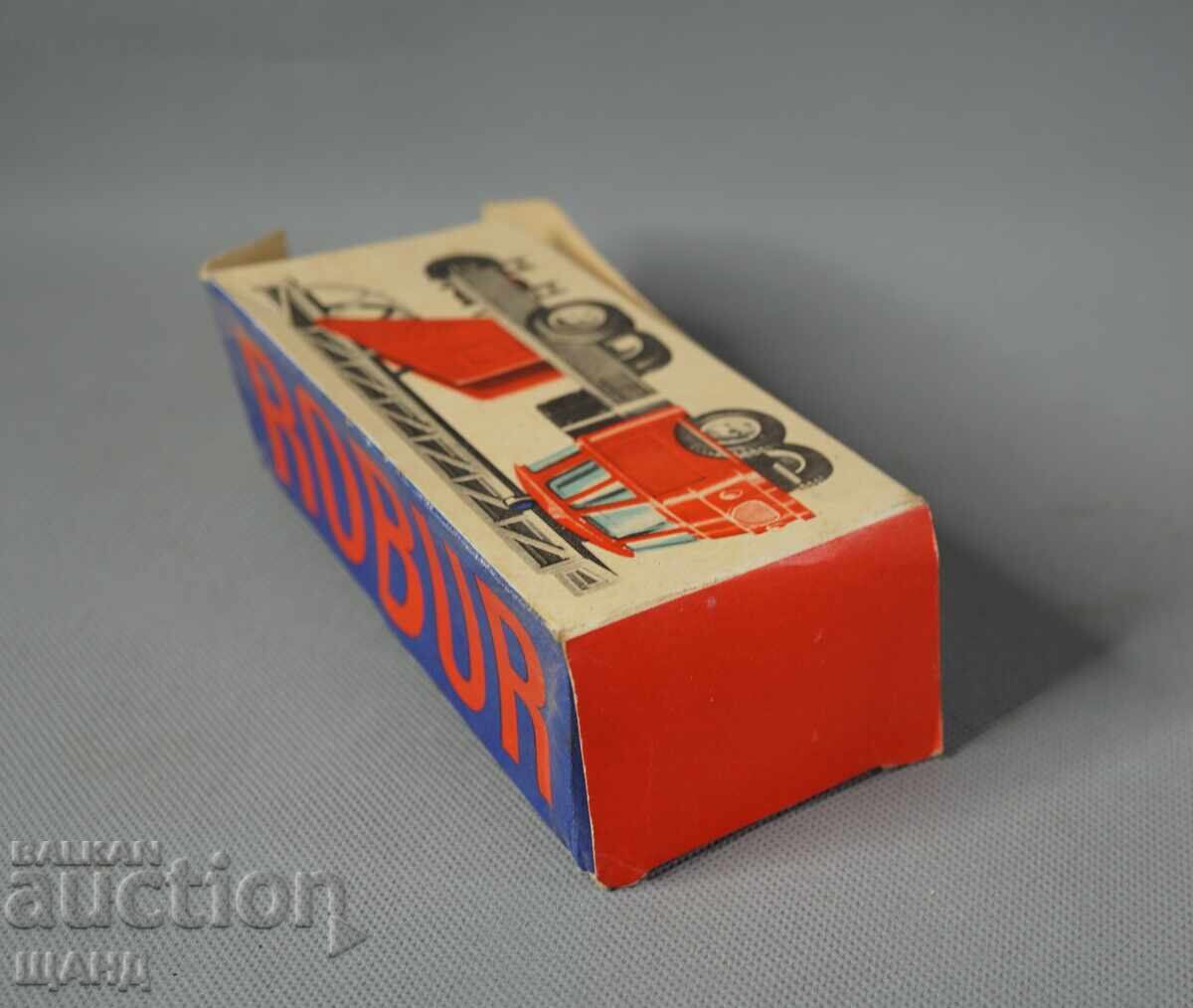 Auction  ROBUR Old German Toy Box Model Fire Truck