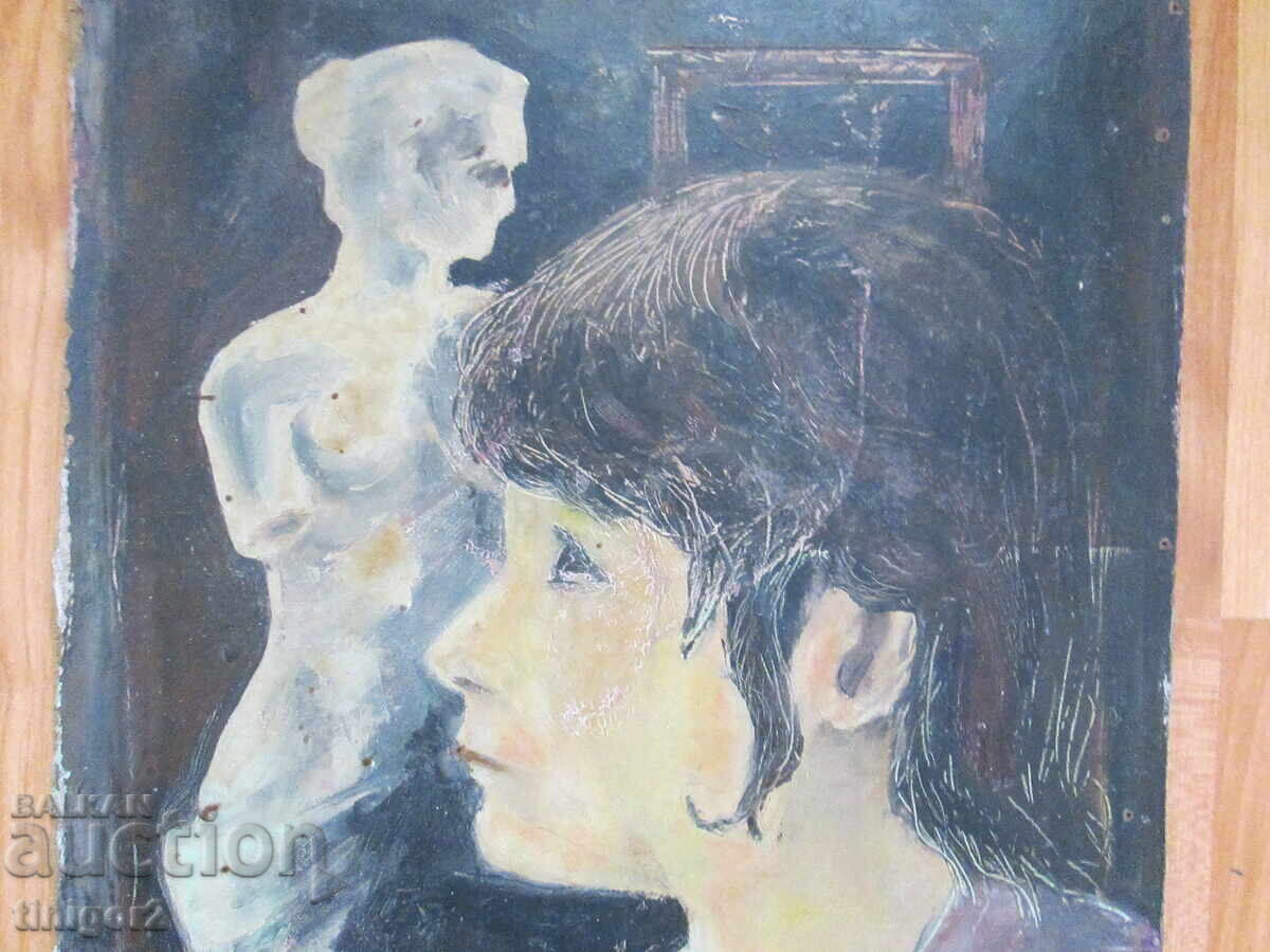 Pictură de maestru - ulei, pe placaj, 33x25 cm cu preț € 39.00 | 76.28 BGN