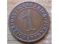 1 pfennig 1930 - Germania ( A ) reichspfennig