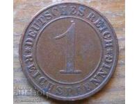 1 pfennig 1935 - Germania ( A ) reichspfennig