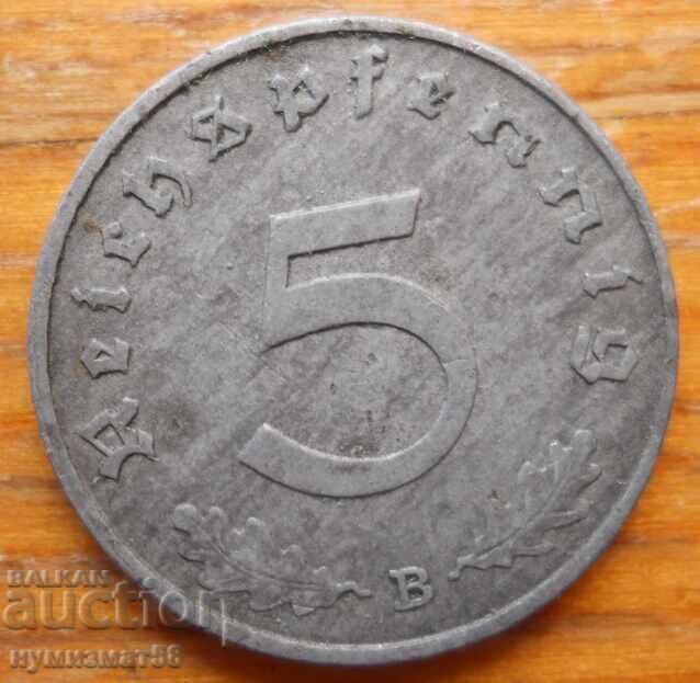 5 Pfennig 1940 - Germania (B)