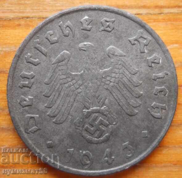 5 Pfennig 1943 - Γερμανία ( E ) με τιμή € 1.30 | 2.54 BGN