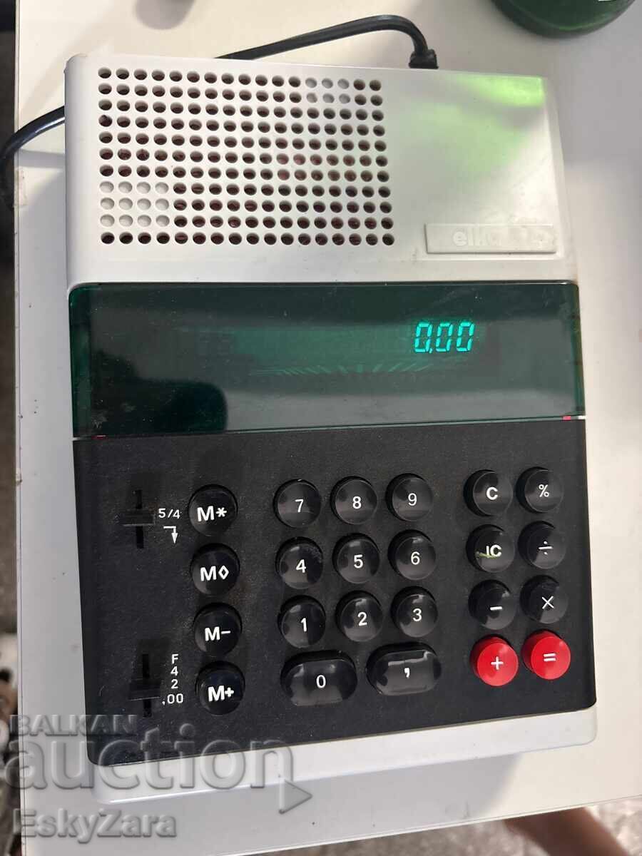 Calculator retro bulgăresc ELKA 51 – Orgtehnikă