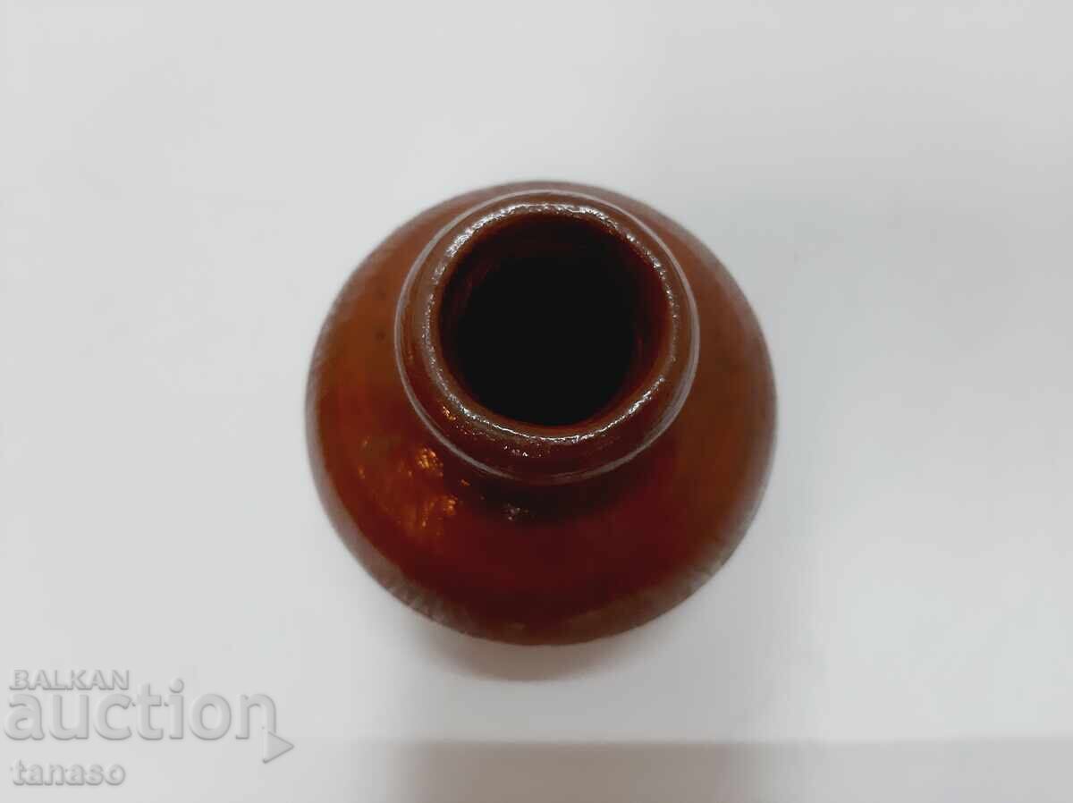 Livrarea Veche sticlă de ceramică glazurată, 10 cm, ca nouă