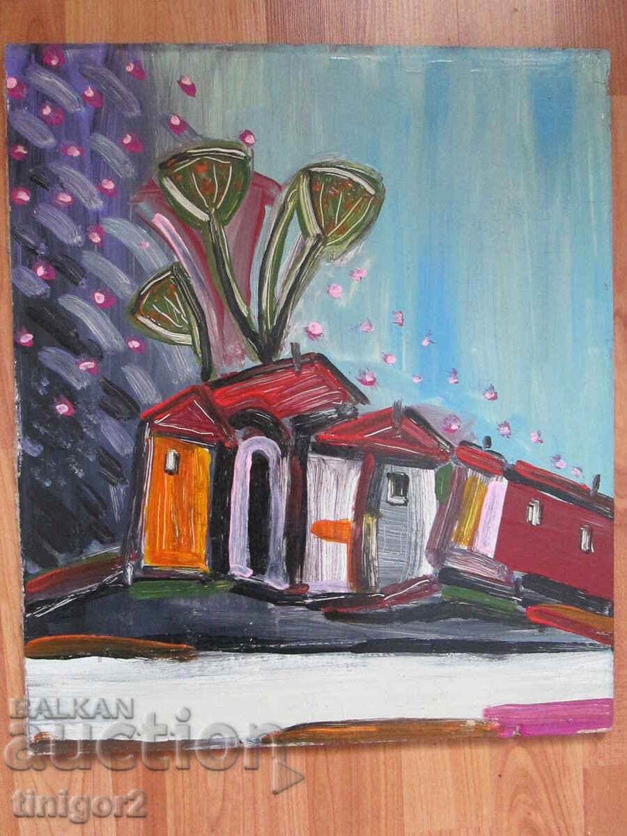 Tablou în ulei, pe placaj 47x40cm