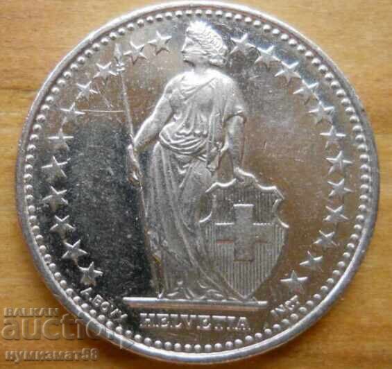 1/2 франк 2011 г. - Швейцария с цена € 0.50 | 0.98 лв.