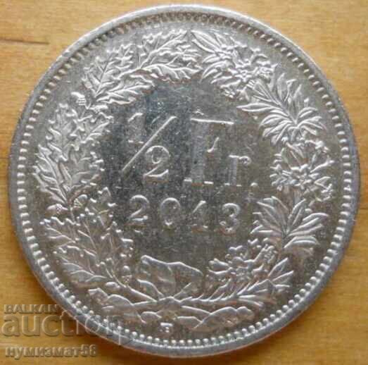 1/2 franc 2013 - Elveția