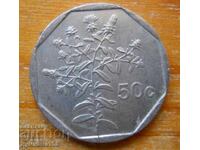 50 cents 1995 - Malta