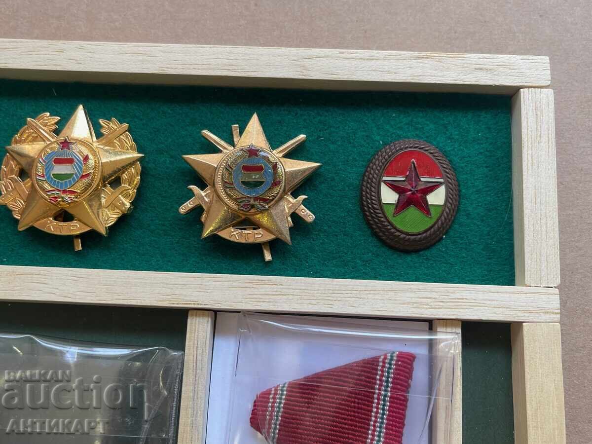 Ungaria comunism 10 bucăți semne insigne ordine medalii - 5