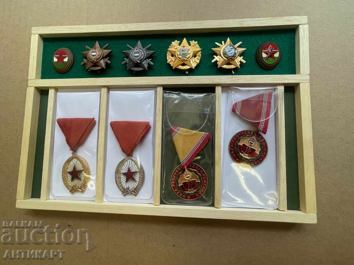 Ungaria comunism 10 bucăți semne insigne ordine medalii