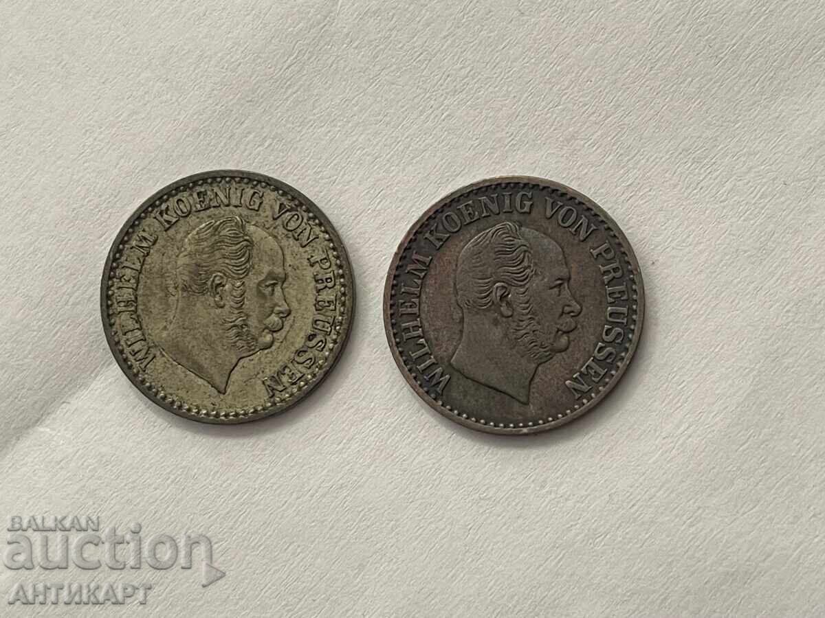 Germania 2 monede silber groschen 1863 și 1869 cu preț € 19.00 | 37.16 BGN