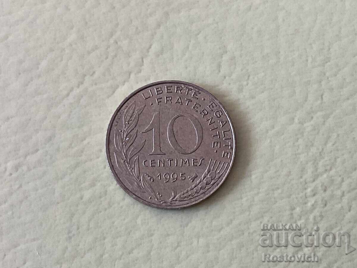Γαλλία 10 λεπτά 1995 μ.Χ με τιμή € 0.90 | 1.76 BGN