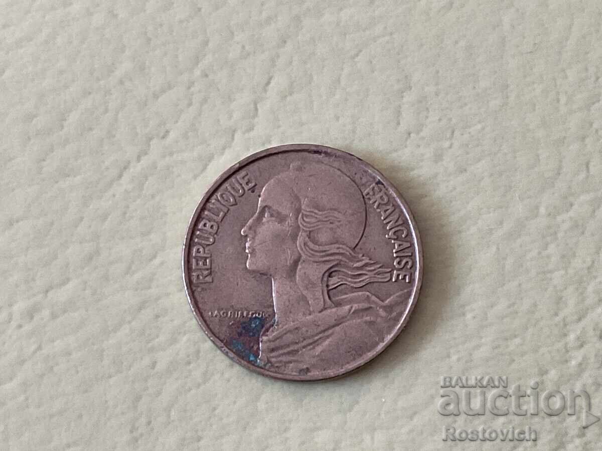 Franța 10 centime 1967 cu preț € 0.90 | 1.76 BGN