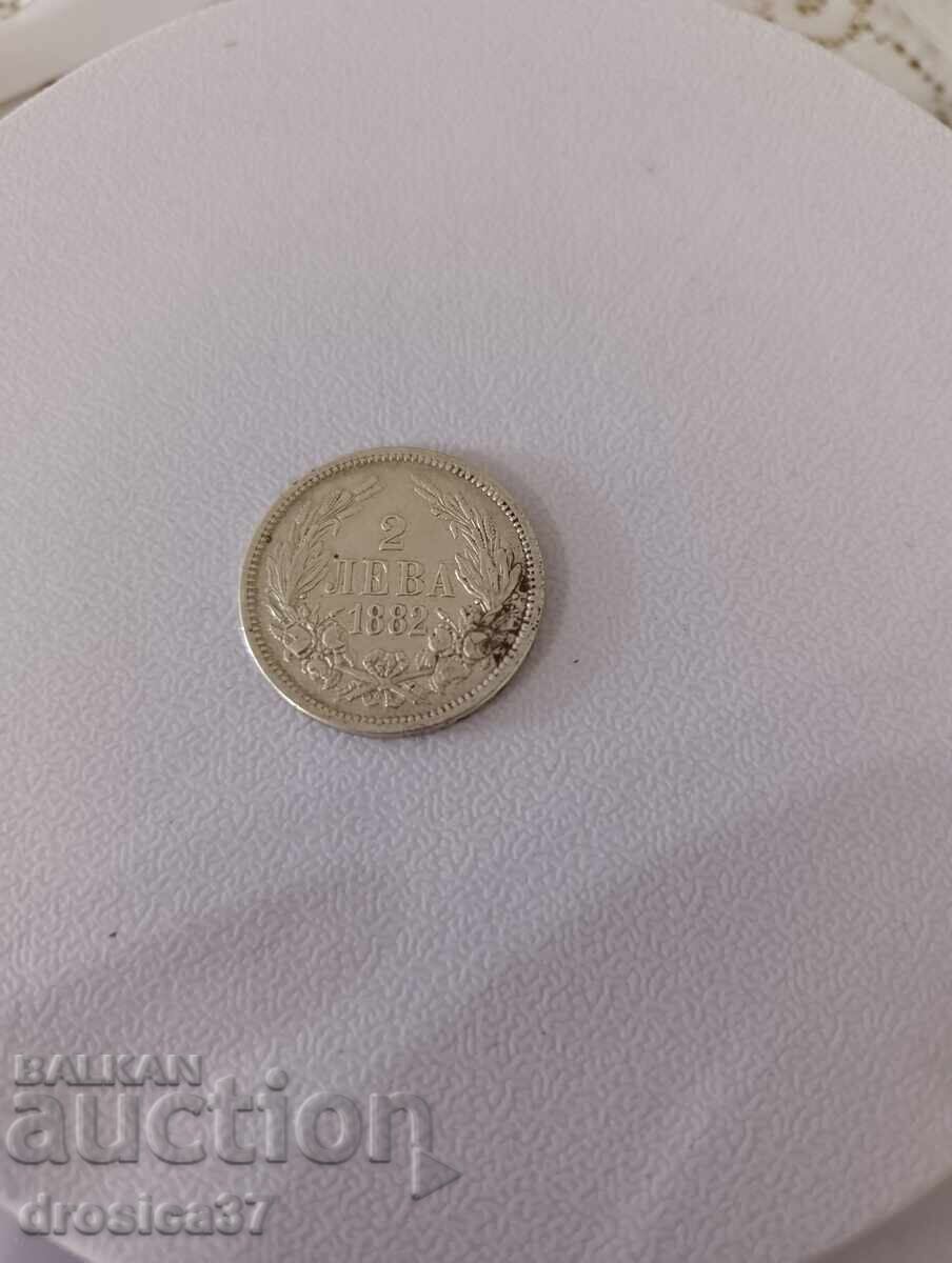 2 leva din 1882 2 leva din 1882