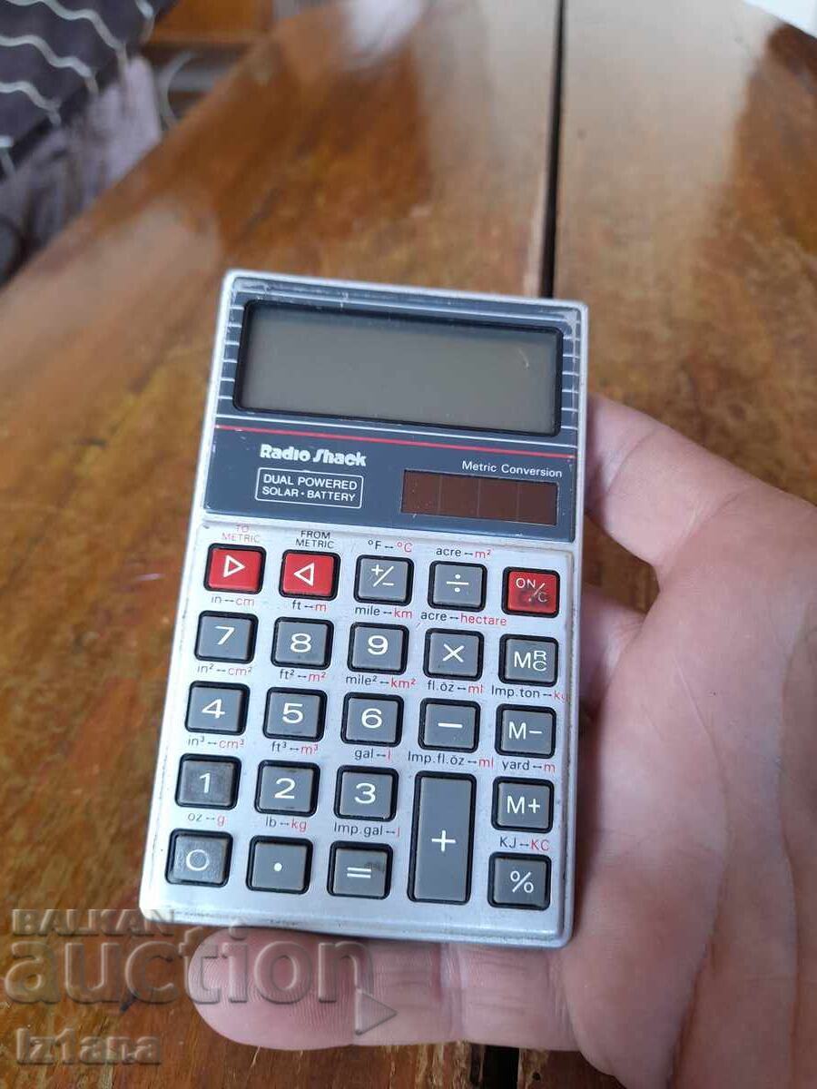 Vintage Radio Shack calculator with price € 32.00 | 62.59 BGN