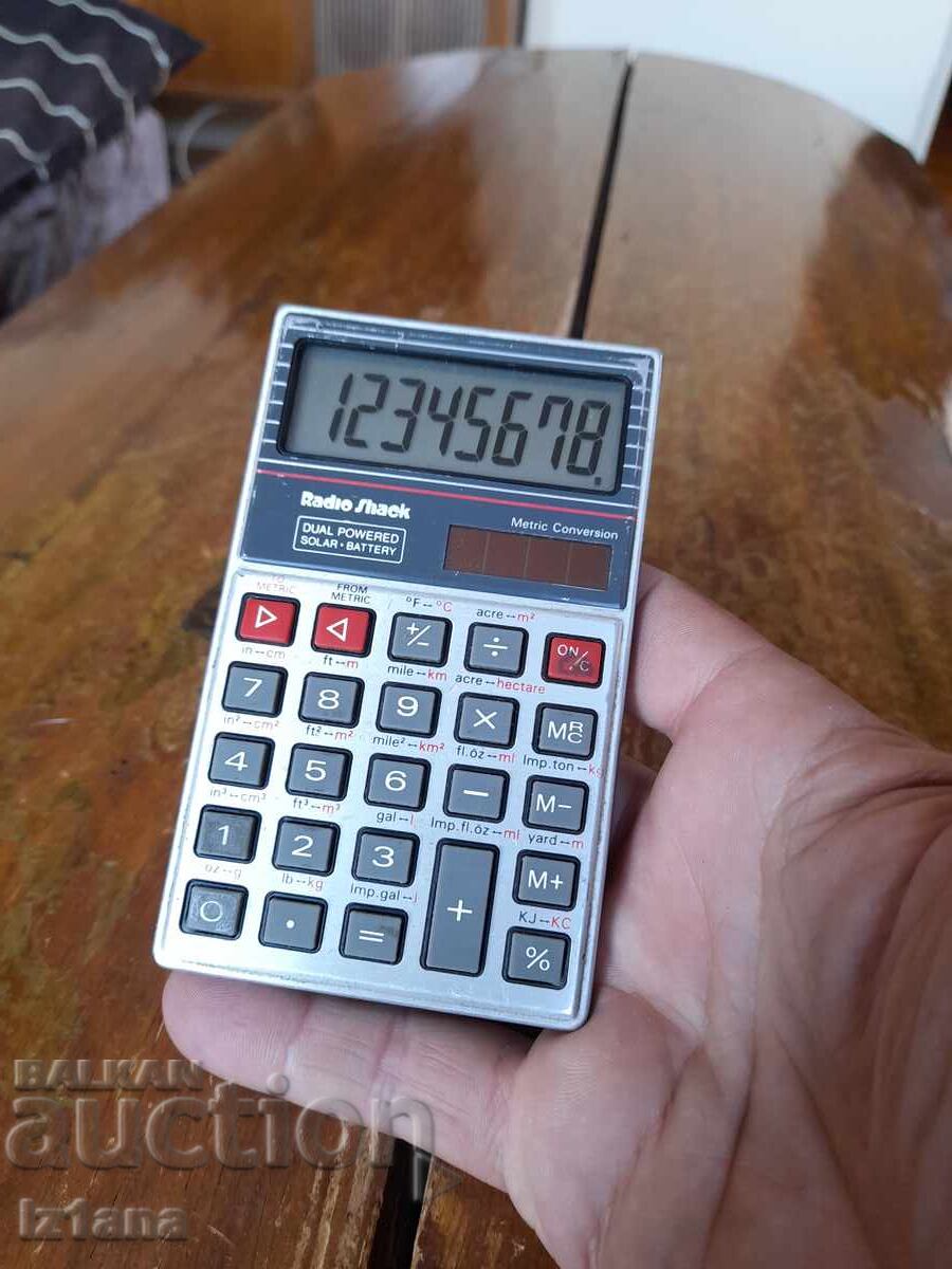 Vintage Radio Shack calculator - 5