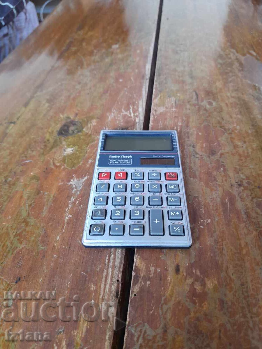 Vintage Radio Shack calculator
