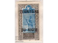 Γαλλικός Νίγηρας-1921-Ταχυδρομική Άνω Σενεγάλη με υπερτύπωση για τον Νίγηρα, MLH