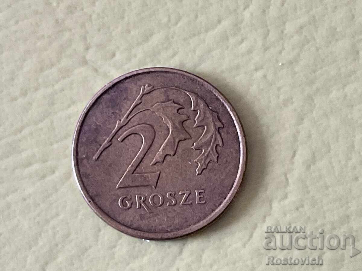 Πολωνία 2 groszy 1999 Πολωνία 2 groszy 1999