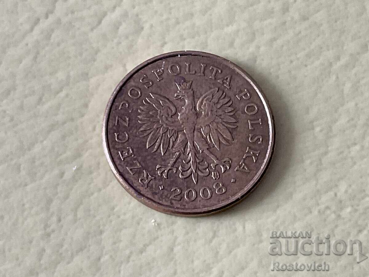 Πολωνία 2 groszy 2008 με τιμή € 0.11 | 0.22 BGN