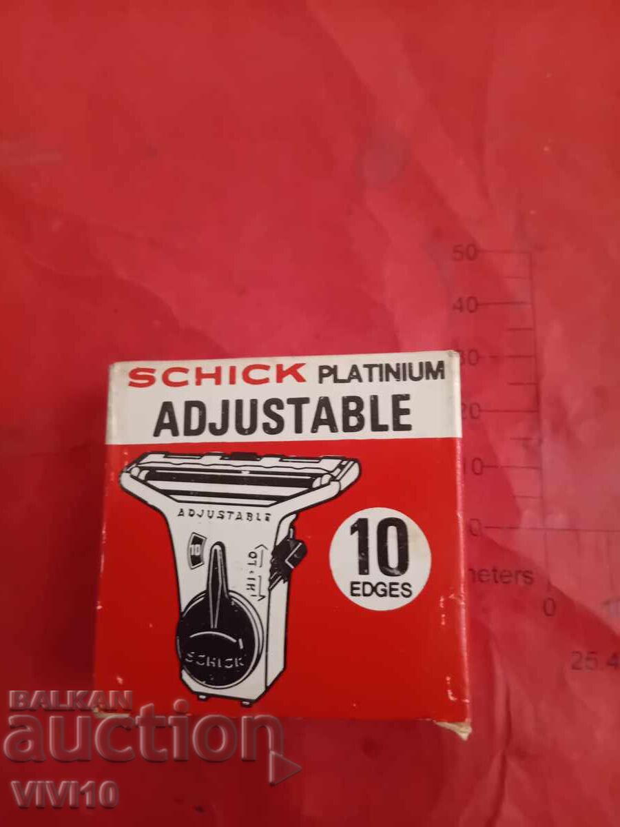 Ножчета за бръснене Schick, 10бр,неотваряни