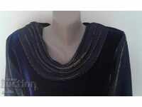 Blue beautiful blouse