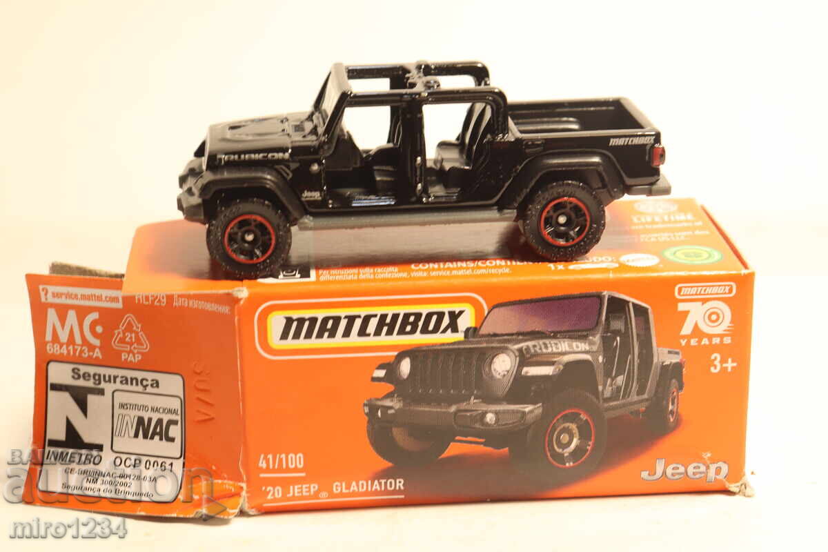 MATCHBOX JEEP ΦΟΡΤΗΓΟ ΑΥΤΟΚΙΝΗΤΑΚΙ ΜΟΝΤΕΛΟ