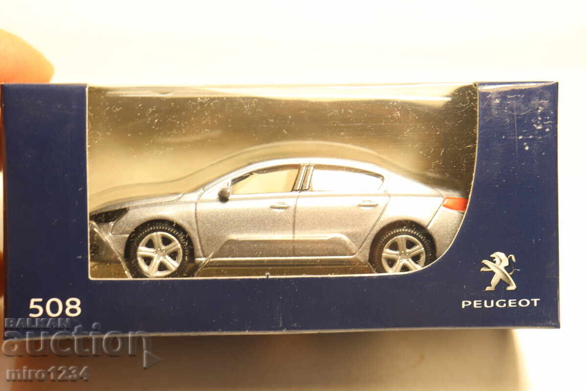 1/64 NOREV PEUGEOT 508 ΚΟΥΚΛΑ ΠΑΙΧΝΙΔΙΟΥ ΜΟΝΤΕΛΟ με τιμή € 0.01 | 0.02 BGN