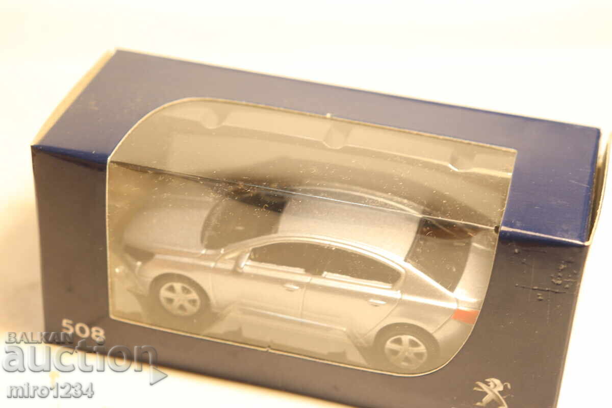 Δημοπρασία 1/64 NOREV PEUGEOT 508 ΚΟΥΚΛΑ ΠΑΙΧΝΙΔΙΟΥ ΜΟΝΤΕΛΟ