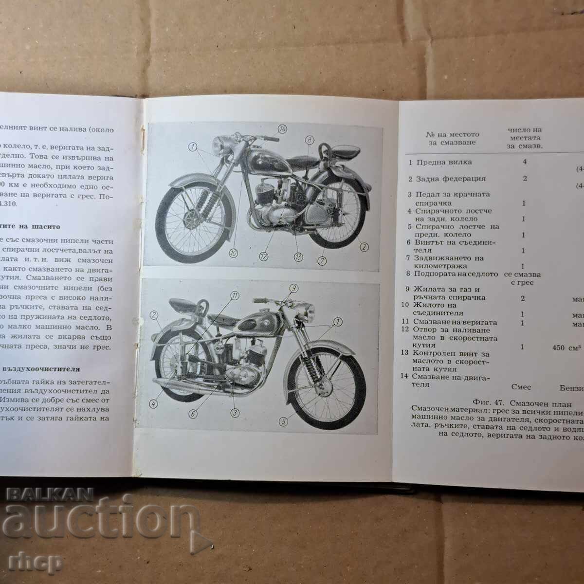 Motocicletă MZ 125 din 1958 Manual de service - 7