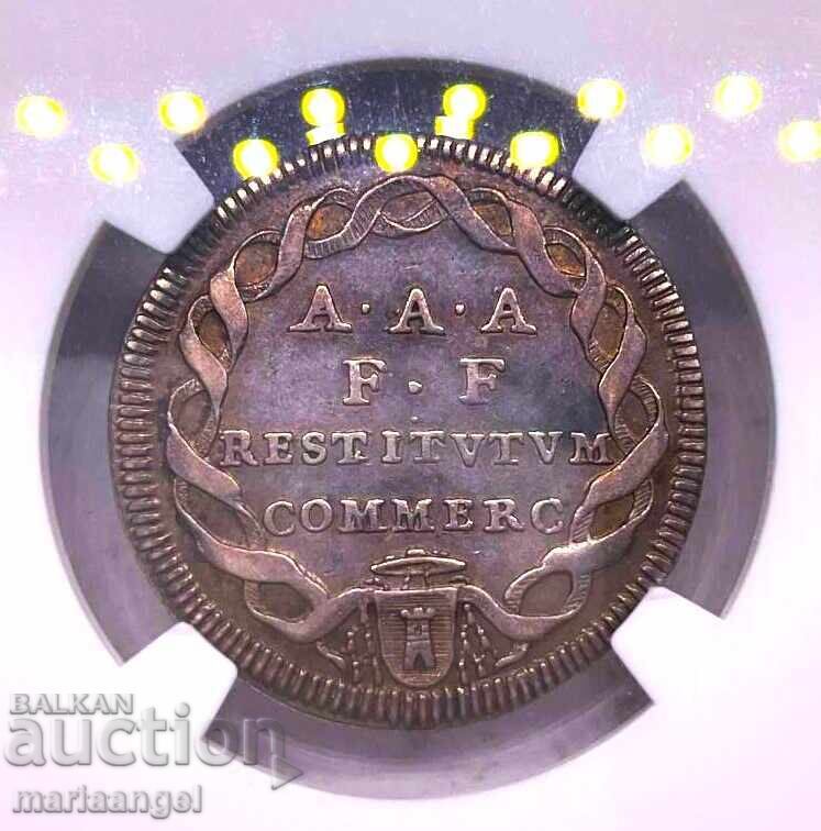 Τζούλιο 1734 Βατικανό Κλήμης XII 1730-1740 πορτρέτο NGC XF 40 με τιμή € 399.00 | 780.38 BGN