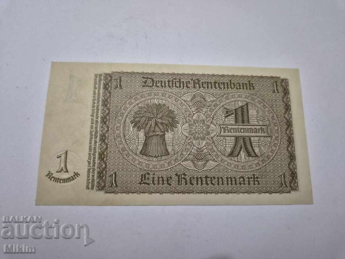 Банкнота 1 марка 1937г. Германия непрегъвана с цена € 0.01 | 0.02 лв.