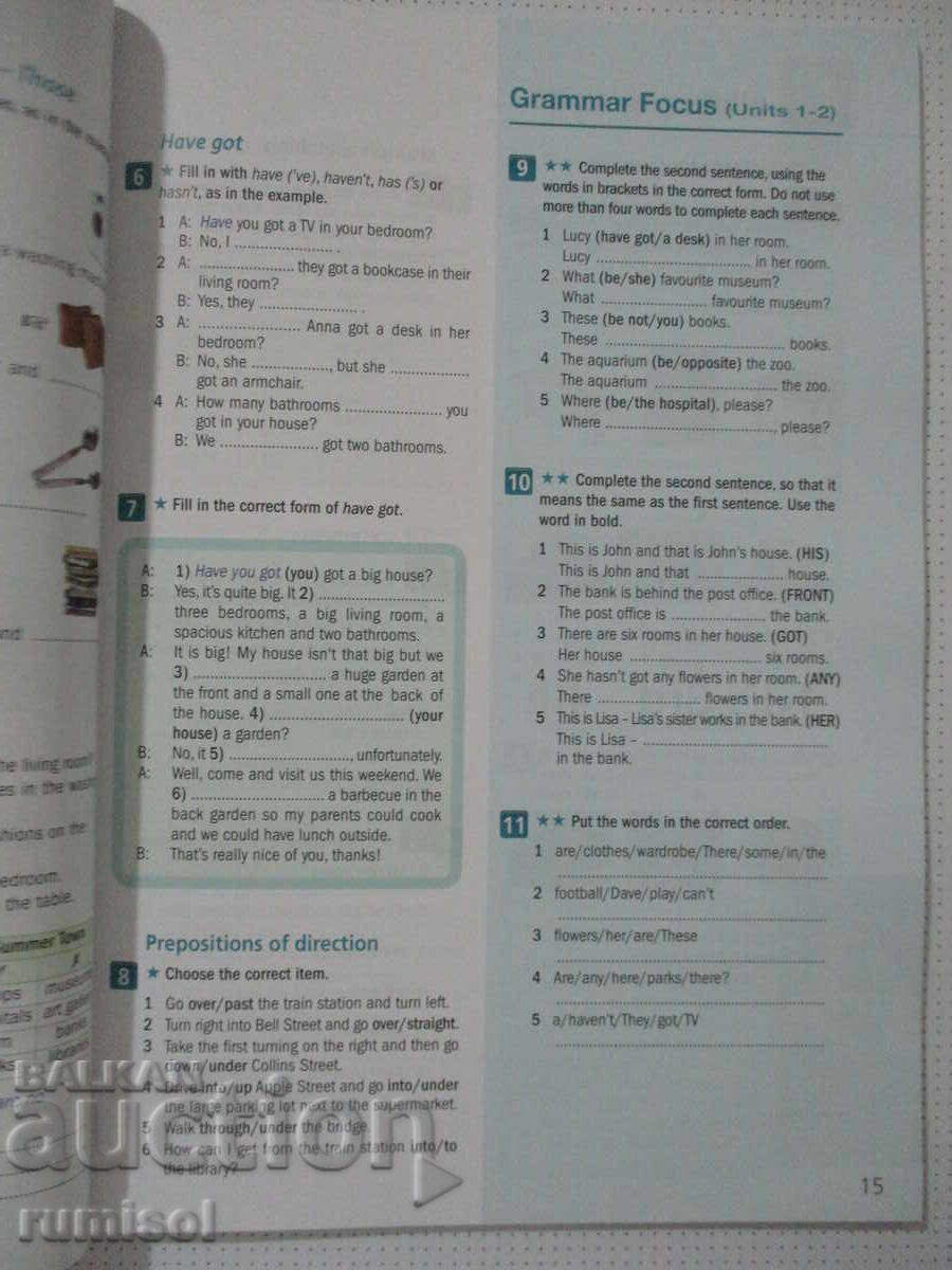 Delivery of Legacy BG - level A1: Workbook, Jenny Dooley