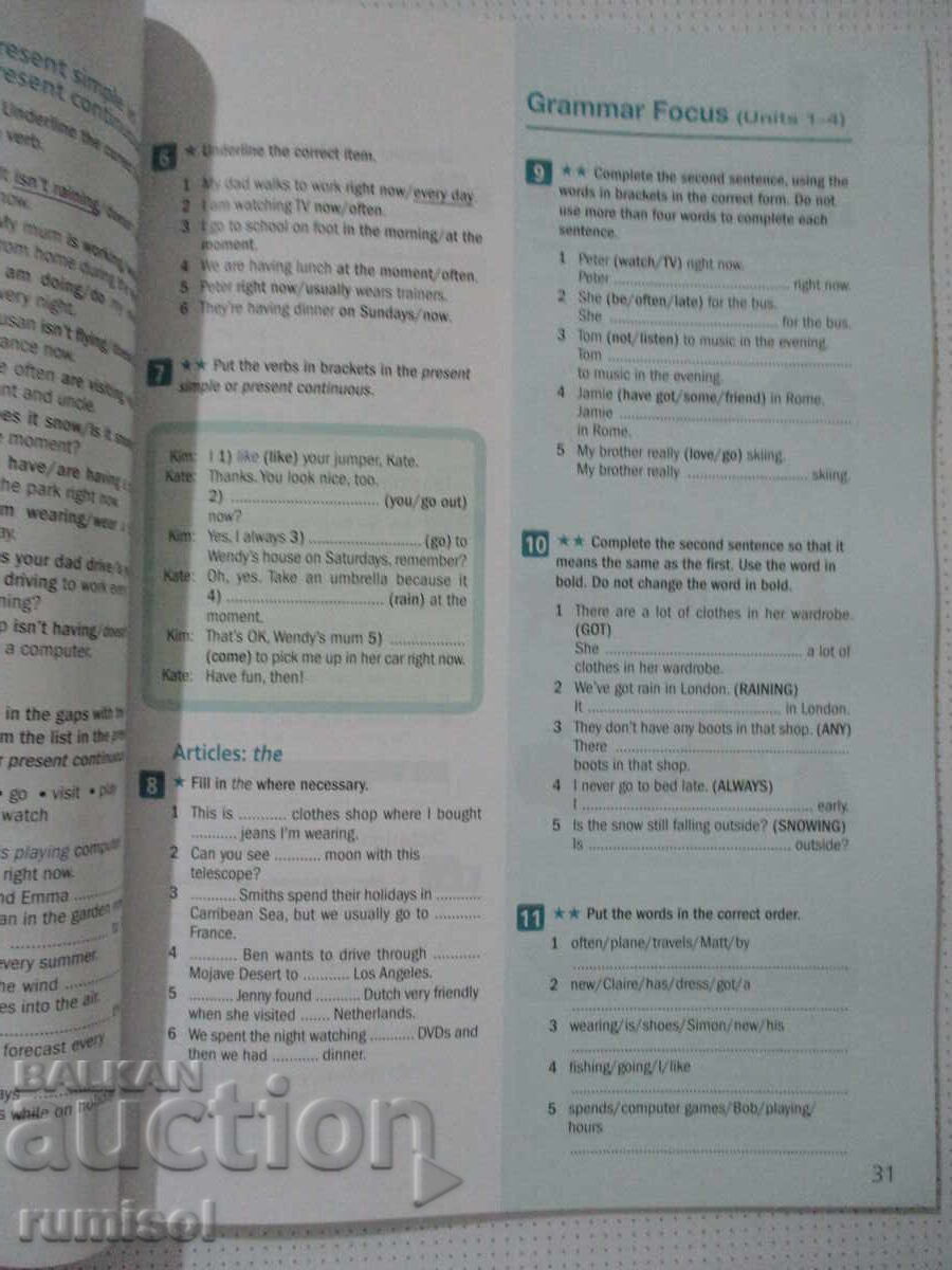 Legacy BG - level A1: Workbook, Jenny Dooley - 5
