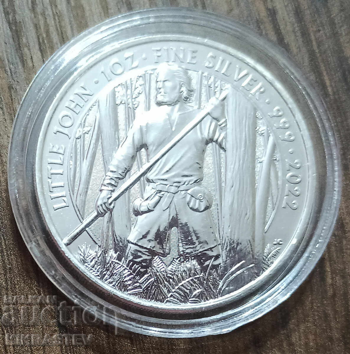 Livrarea Monede: Robin Hood+Maid Marian+Little John-Marea Britanie-1oz argint