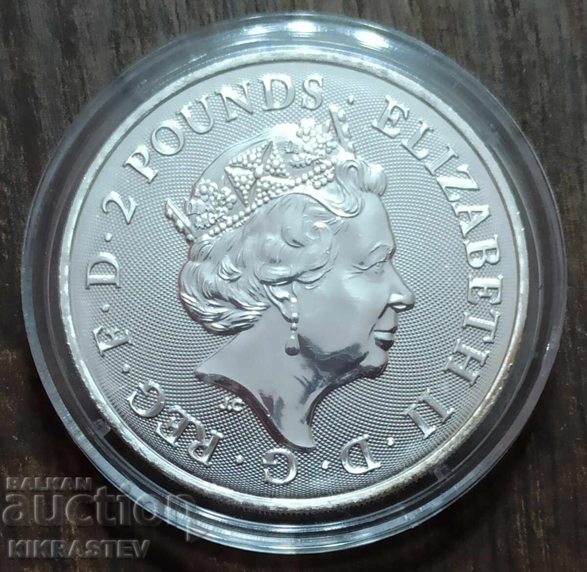 Monede: Robin Hood+Maid Marian+Little John-Marea Britanie-1oz argint - 5