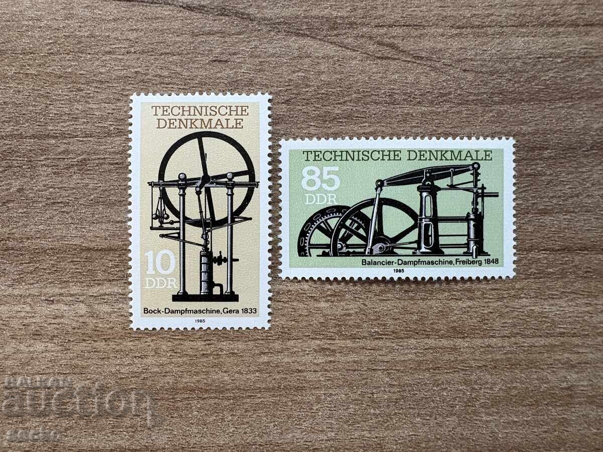 GDR - Steam Engines (1985) MNH