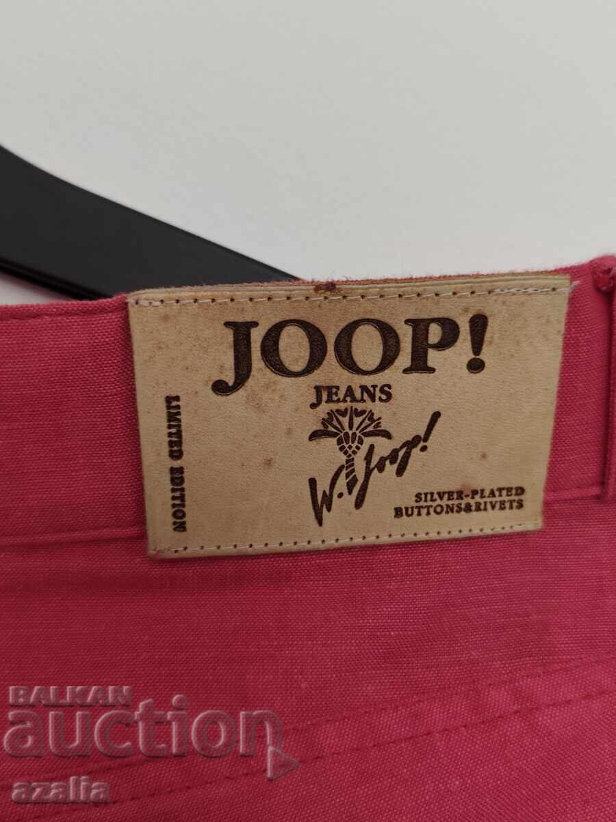 Παράδοση Ροζ παντελόνι JOOP 100% βαμβάκι