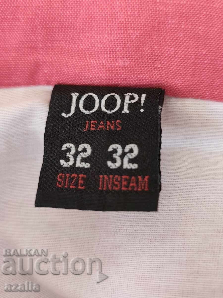 Ροζ παντελόνι JOOP 100% βαμβάκι - 5